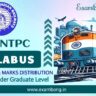 RRB NTPC Syllabus